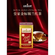 AKBAR Royal Gold Ceyal Black Tea Original AKBAR Royal Gold Label Big Leaf Foreign Tea AKBAR Royal Go