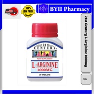 21ST CENTURY L-ARGININE 1000MG 30'S