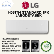 AC LG 1 PK H09TN STANDARD FREE PASANG + AKSESORIS