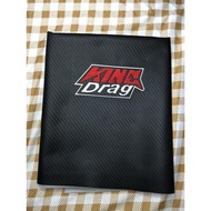 Rusi Classic 250 King drag Thailand dry carbon seat cover (embroid) with free sticker