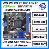 H61 itx  Mini-itx H61 Mini ITX LGA 1155 DDR3 16GB hdmi H61 mini itx htpc 17*17 CM motherboard  sata2