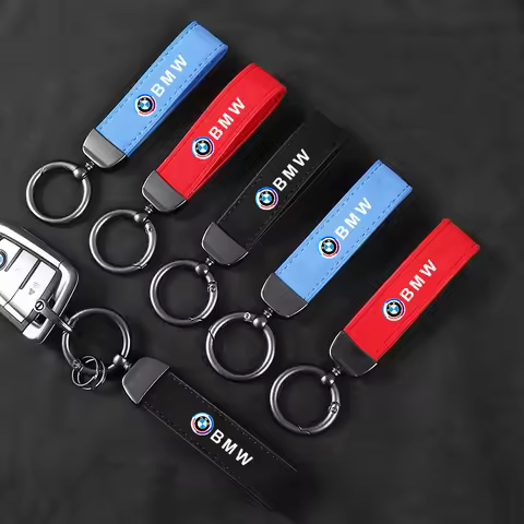 For 50th Anniversary New Logo BMW Gift Luxury Car Keychain For BMW X1 X2 X3 X4 X5 X6 3 5 Series M2 M