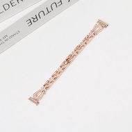 สายนาฬิกาสแตนเลสแฟชั่นสำหรับ Huawei GT4 GT5 GT3 Watch5/4/3 pro Feder Buckle สายรัดข้อมืออัจฉริยะสำหร