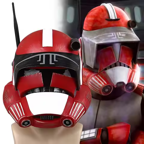Cosplay Helmet Clone Trooper Officer Fox CC-1010 Helmet Masks Cosplay Helmet Hard PVC Halloween Part