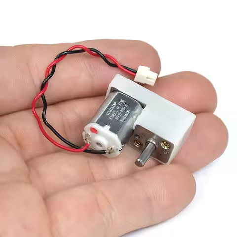 Mini N20 Full Metal Gear Motor DC 6V 9V 12V 14.4V 50RPM Slow Speed Micro U-Shape Gearbox Gear Reduce