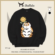 Mr.Buffalo Innocent Fat Tiger and cute Dragon Sweater
