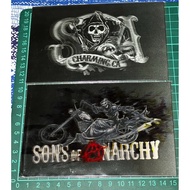 Two 3D Depth New Postcards SONS of ANARCHY, Trademark @2016 Fox.