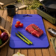 Folding Silicone Cutting Board Kitchen Utensil, 29.6*21.7cm / 11.65*8.54 Inches, Suitable for Both O