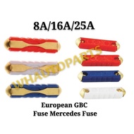 (10PC) GBC Fuse Mercedes Fuse 8A/16A/25A (10PCS)