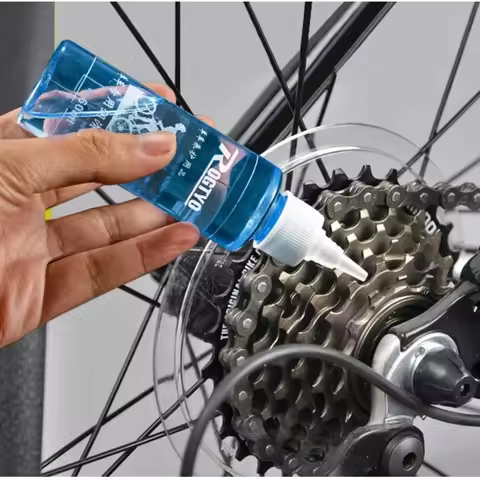 1/3/5PCS Bicycle Lube Chain Oil 60ML Dry Chain Lubricant Bike Gear Waxy Maintenance Oil Squirt MTB R