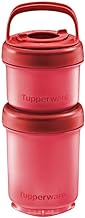 Tupperware Twist N Snack (Tupperware Lunch Box) (Red)
