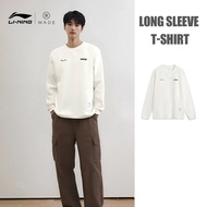 【DWYANE WADE】LI-NING Wade Lifestyle Men Long Sleeve T-shirt AHSUF99 Legit Official Store