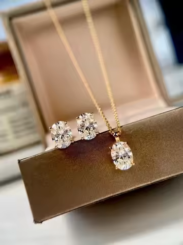 IGI GIA Certificated 1ct 1.5ct 2.0ct 3.0ct 5.0ct Oval Wholesale Lab Created Diamond HPHT CVD Lab Gro