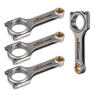 H Beam 4340 Connecting Rods for Renault 12 Gordini 1.6L Racing Conrods ARPL19 Bolts Floating Shot Pe