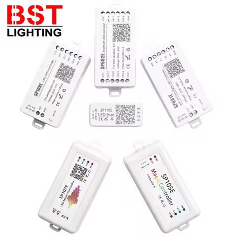 WS2811 WS2812B RGBIC Pixels LED Strip Controller Bluetooth SP105E SP110E WIFI SP108E SP511E SP801E M