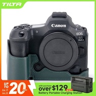 TILTA TA-T68-LCC-B Canon R5 Mark II Leather Camera Case for Canon R5 Mark II Canon R5M2 Half Body Ha