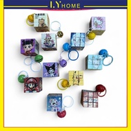 Cube Cartoon Sanrio Keychain Rubik