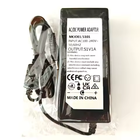 AC To DC Power Adapter 48V 51V 52V 54V 1A Converter Transformer Power Supply Charger For LED Strip