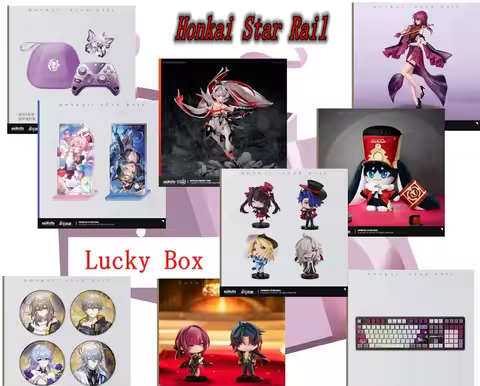 miHoYo Genuine Official Honkai Star Rail Lucky Blind Box Surprise Bag Cosplay Anime Gifts Manga Game