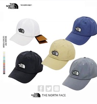 ™☂Thenorthfaceลูกน้อง Topi Amerika TNF The North Face หมวกลำลอง23ฤดูใบไม้ผลิและฤดูร้อนหมวกเบสบอล