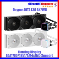 Ocypus Iota L36 BK WH 300W Digital Display INTEL AMD LGA1851 LGA1700 AM5 AM4 Cpu Cooler
