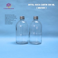 BKC500 500ml glass bottle glass juice bottle/ coffee bottle/ 500ml round glass bottle/
