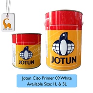 Jotun 1L Cito Primer 09 Wall Sealer Undercoat White Colour for Interior and Exterior LittleThingy
