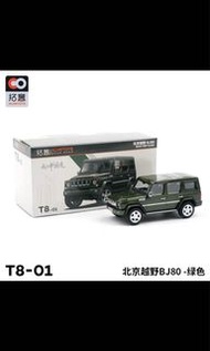 拓意XCARTOYS 1/64 北京BJ80越野車
