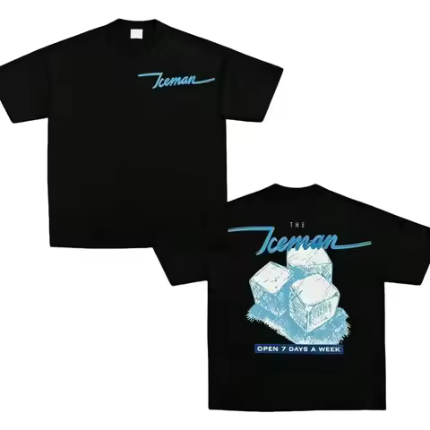 Rapper Drake Iceman 2026 Album Graphic T-shirt Men Women Summer Cotton Clothing Hip-hop Fashion Roun