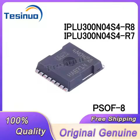 5/PCS New Original 4N04R7 4N04R8 IPLU300N04S4-R7 IPLU300N04S4-R8 PSOF-8 chip In Stock