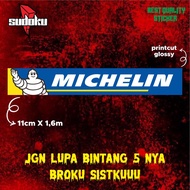 Michelin PRINTING STICKER