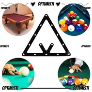 OPTIMISTI 6pcs Billiard Ball Rack, Sheet Triangle Ball Rack Holder, Billiards Accessories Combo Pack