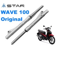 SKY Original Front shock For WAVE 100 drum brake SILVER Matibay Products