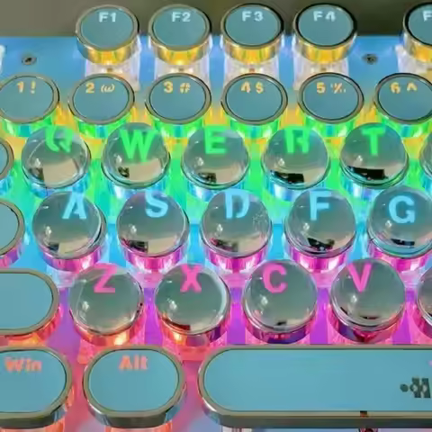 Silicone Nail Art Keyboard Sticker Transparent Hemispherical Typing Keyboard Cover Nail Art Typing A