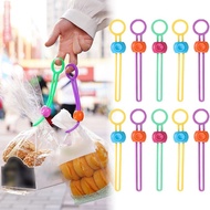 Sealing Tie Closure Clip Food Sealing Tie Rope Binding Store Multi-functional Sealing Z0i5