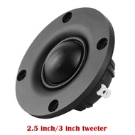 1PC 2.5 Inch 3 Inch Tweeter Speaker 30W 4 Ohm 8 Ohm Strong Magnetism Silk Membrane Tweeter Audio Speakers 25.4MM Loudspeakers