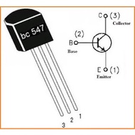 BC547 BC 547 NPN TRANSISTOR TO-92