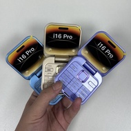 Mini Flip Phone16 pro flip phone dual SIM 2G button phone