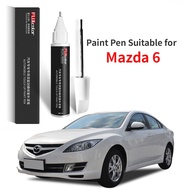 Paint Pen Suitable for Mazda 6 Modification Accessories Special  red Paint Fixer Pearl White Polar Night Black Original Car