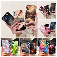 For Samsung Galaxy A51 5G Case SM-A516B Cover Luxury Painted Soft Transparent Silicone Phone Case Fo