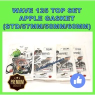 WAVE 125 TOP SET APPLE NP  GASKET HEAD BLOCK WAVE125 57MM 58MM 60MM 63MM 65MM 26759 19474 19475 2386