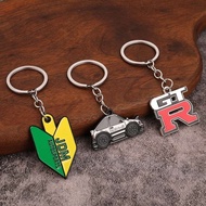 Initial D Metal Keychain 3D JDM Kering Racing Car Handbag Charm AE86 Model Car Accessory metal