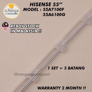 55A7100F / 55A6100G HISENSE 55" LED TV Backlight (LAMPU TV) HISENSE 55 INCH LED TV BACKLIGHT 55A7100