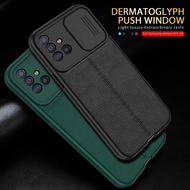 Push Pull Slide Camera Lens Protector Leather Phone Case For iphone 6 7 8 Plus X XS MAX 11 12 13 Plus Protective Cover