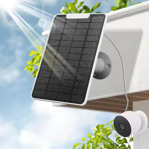 Monocrystalline Solar Panel IP65 Waterproof Solar Charging Panel with Rack and Screwdriver for Googl