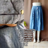 ROK MINI / ROK MINI BAHAN / ROK MIDI PRELOVE PART 1