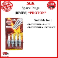 NGK BP5ES SPARK PLUG PROTON SAGA ISWARA 12V WIRA 1.3 1.5 (4PCS) ( BP5ES )