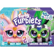 Furby Furblets Fierce & Fabulous 2 Pack, Greenie-Meanie & May-May with 45 Sounds Each, Electronic Pl