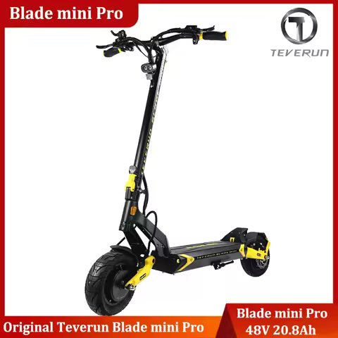 Blade Mini Pro 48V 20.8Ah LCD Display Scooter 48V 20.8Ah LED Display 2*500W Dual Motor Double Disc B