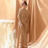 Photo Studio Pregnant Women Photo Clothes Pregnant Women Photo Art Photo Photo Pregnant Mommy Big Be
